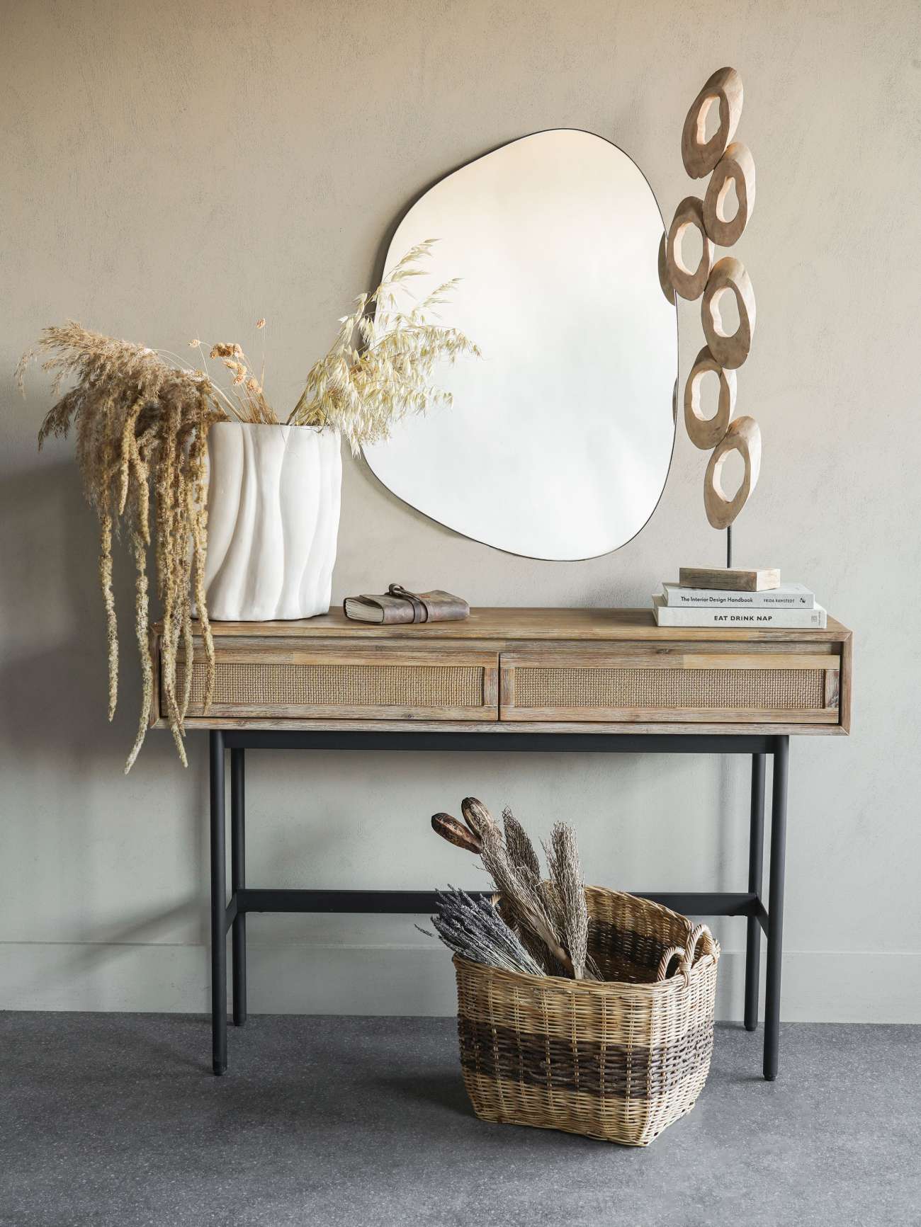 Maddox Two Drawer Console Table