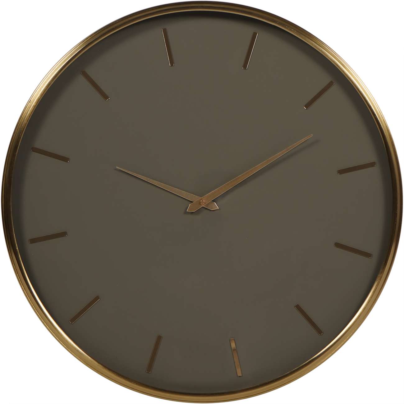 Dial Wall Clock Dark Green