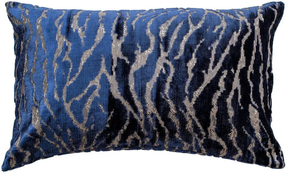 Ritz Blue Velvet Cushion 35x50cm